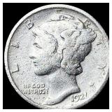 1921 Mercury Dime LIGHTLY CIRCULATED