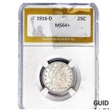 1916-D Barber Quarter PGA MS64+