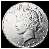 1927-S Silver Peace Dollar CLOSELY UNCIRCULATED