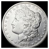 1878-CC Silver Morgan Dollar ABOUT UNCIRCULATED