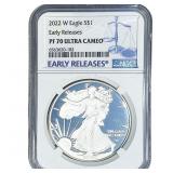 2022-W Silver Eagle NGC PF70 Ultra Cameo
