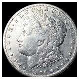 1890-CC Silver Morgan Dollar NEARLY UNCIRCULATED