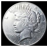 1928 Silver Peace Dollar CLOSELY UNCIRCULATED