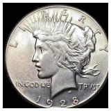 1928 Peace Silver Dollar UNCIRCULATED