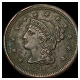 1846 Braided Hair Large Cent HIGH GRADE