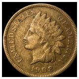 1908-S Indian Head Cent ABOUT UNCIRCULATED