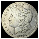 1890-CC Silver Morgan Dollar LIGHTLY CIRCULATED