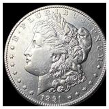 1891-CC Silver Morgan Dollar CLOSELY UNCIRCULATED