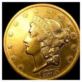 1875-CC $20 Gold Double Eagle