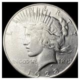 1928 Peace Silver Dollar ABOUT UNCIRCULATED