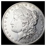 1890-CC Silver Morgan Dollar CLOSELY UNCIRCULATED