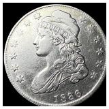1836 Capped Bust Half Dollar CHOICE BU
