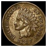 1884 Indian Head Cent CHOICE AU