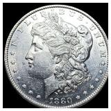 1880 Morgan Silver Dollar CLOSELY UNCIRCULATED