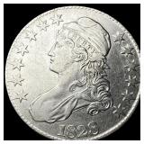1828 Capped Bust Half Dollar CLOSELY UNCIRCULATED