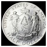 1920 Silver Maine Centennial Half Dollar CLOSELY U