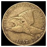 1857 Flying Eagle Cent LIGHTLY CIRCULATED
