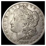 1886-O Silver Morgan Dollar ABOUT UNCIRCULATED