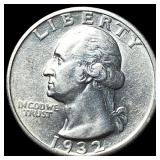 1932-S Silver Washington Quarter UNCIRCULATED