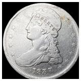 1837 Capped Bust Half Dollar ABOUT UNCIRCULATED