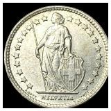 1959 Switzerland 1/2 Franc
