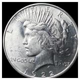 1922-S Silver Peace Dollar UNCIRCULATED