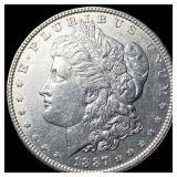 1887 Morgan Silver Dollar CLOSELY UNCIRCULATED