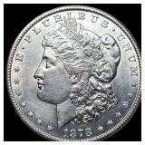 1878-S Silver Morgan Dollar CLOSELY UNCIRCULATED