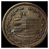 1863 Civil War Token Willard & Jackson