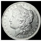 1891-O Silver Morgan Dollar NEARLY UNCIRCULATED