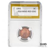 1995 Lincoln Memorial Cent PGA MS65 RED DDO