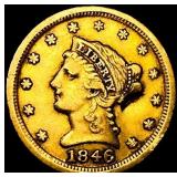 1846-D $2.50 Gold Quarter Eagle
