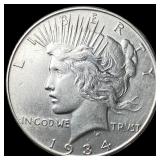 1934 Silver Peace Dollar UNCIRCULATED