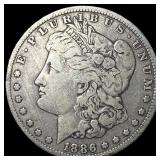 1886-O Silver Morgan Dollar ABOUT UNCIRCULATED