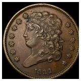 1832 Classic Head Half Cent LIGHTLY CIRCULATED