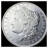 1878 Silver Morgan Dollar NEARLY UNCIRCULATED