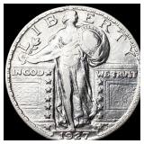 1927 Standing Liberty Quarter NEARLY UNCIRCULATED