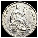 1872 Silver Half Dime UNCIRCULATED