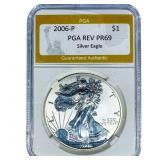 2006-P Silver Eagle PGA REV PR69