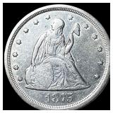 1875-S Silver Twenty Cents CLOSELY UNCIRCULATED