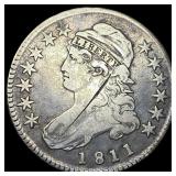 1811 Capped Bust Half Dollar LIGHTLY CIRCULATED