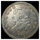 1821 Capped Bust Dime NEARLY UNCIRCULATED