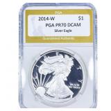 2014-W Silver Eagle PGA PR70 DCAM