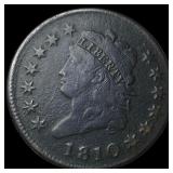 1810 Classic Head Large Cent LIGHTLY CIRCULATED