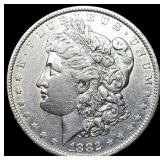 1882-S Silver Morgan Dollar CLOSELY UNCIRCULATED