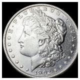 1902 Morgan Silver Dollar CLOSELY UNCIRCULATED