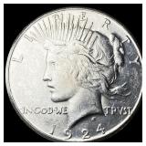1924-S Silver Peace Dollar UNCIRCULATED