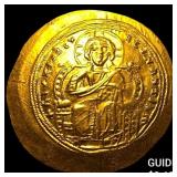 Byzantine Constantine IX 1042-1055 Gold Nomisma