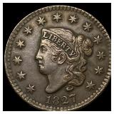 1827 Coronet Head Large Cent CLOSELY UNCIRCULATED