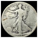 1921 Silver Half Dollar (Walking Liberty) NICELY C